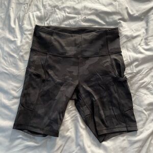 lululemon camo shorts